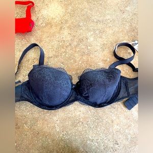Brand new freya bra with tags. 34d charcoal grey Demi cup lightly lined